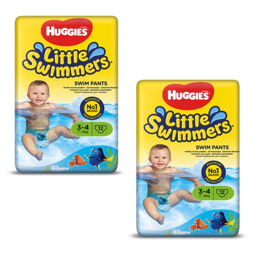 huggies pieluchy little swimmers 7-15kg allegro