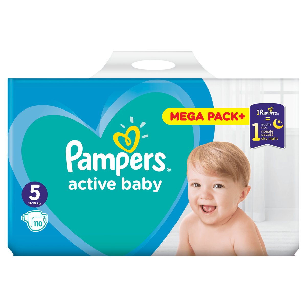 pampers active baby dry 5 empik