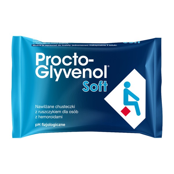 procto-glyvenol soft chusteczki nawilżane 30 szt doz