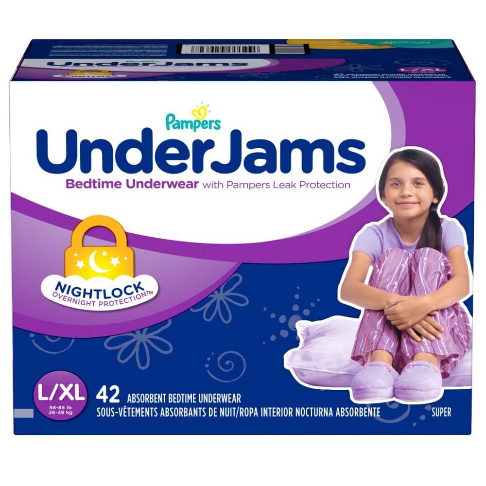 pampers undies james bedwetting