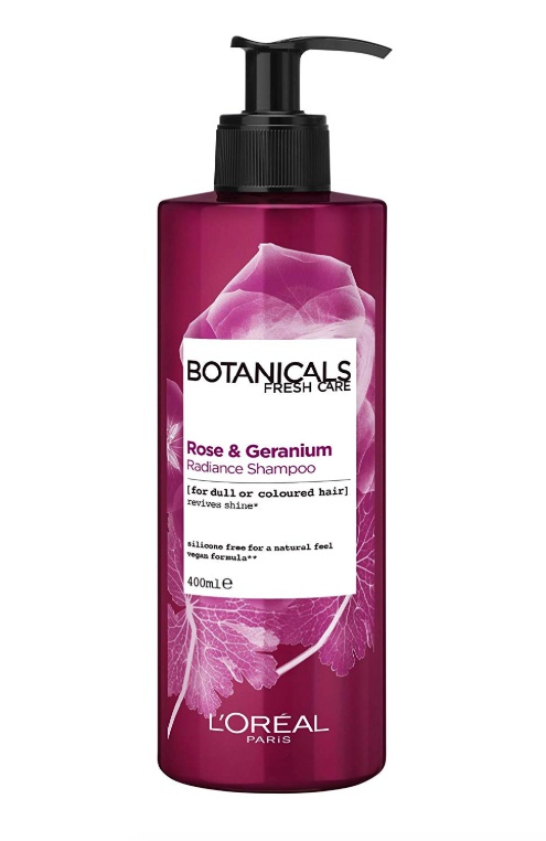 botanicals hair care geranium szampon