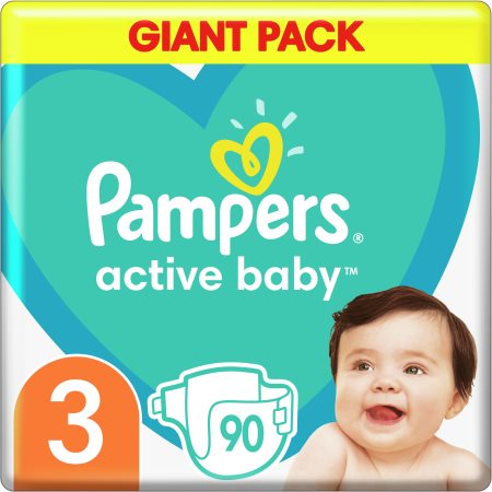 pampers active baby 3