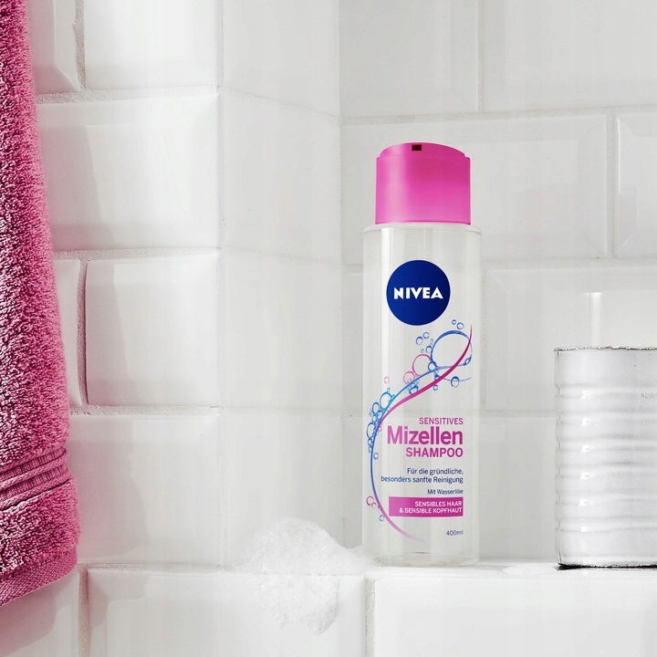 nivea wzmacniający szampon micelarny