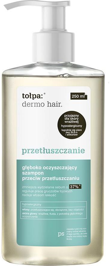 tołpa dermo hair głęboko oczyszczający szampon recenzja