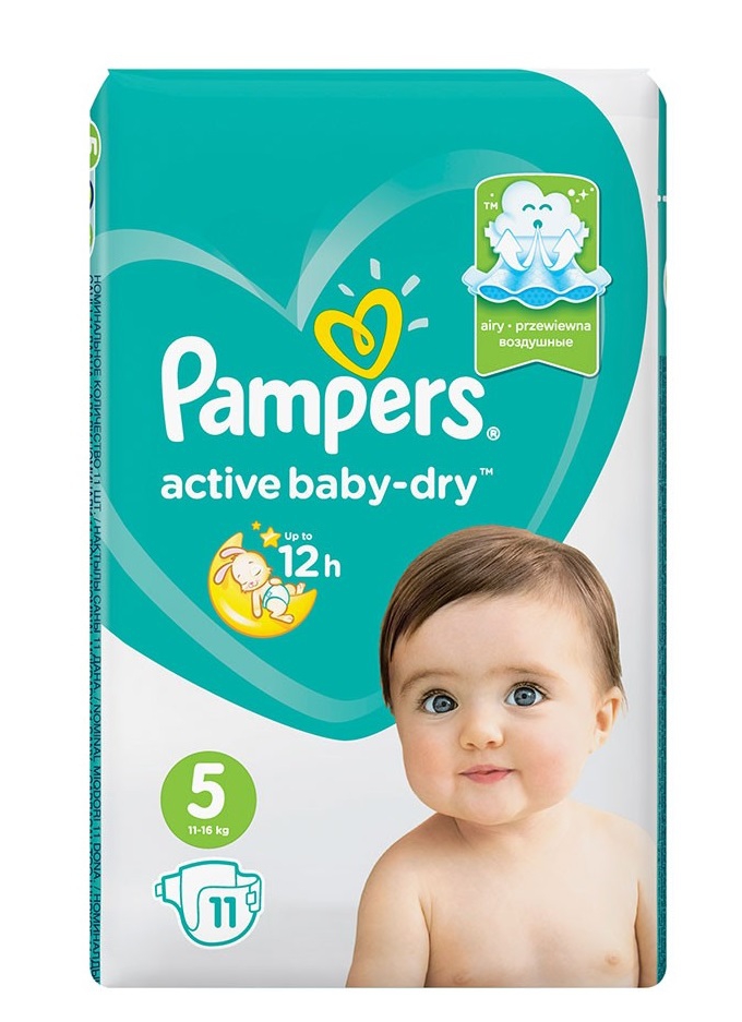 pampers active dry 5