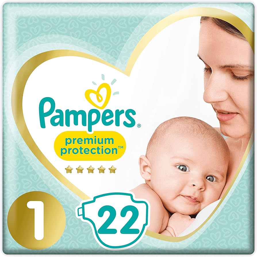 pampers new baby-dry pieluchy nr 1