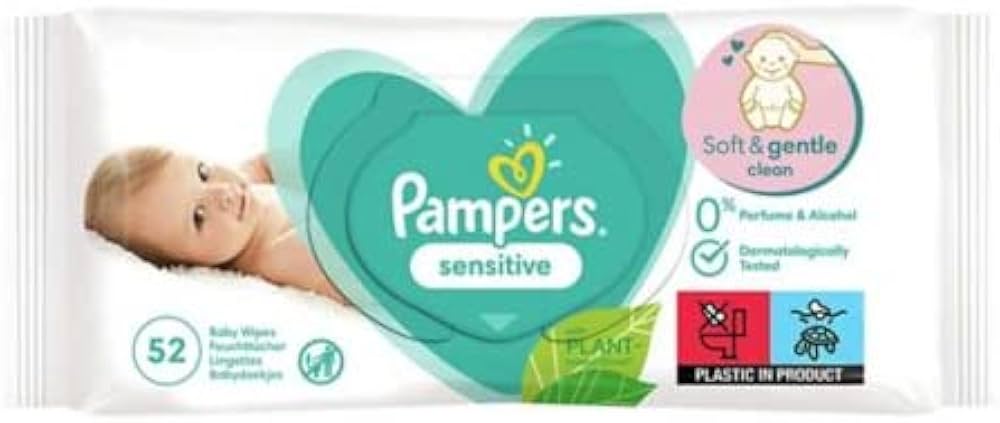 chusteczki pampers sensitive waga