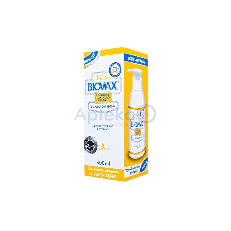 biovax szampon do wlosow blond