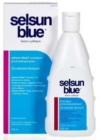 selsun blue szampon leczniczy przeciwłupieżowy do włosów tłustych 200 ml