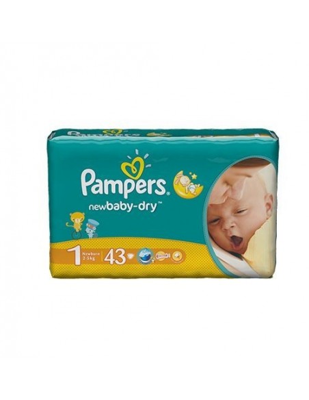 pampers new baby 43 szt