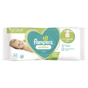 pampers sensitive chusteczki dla niemowląt 4x56 szt