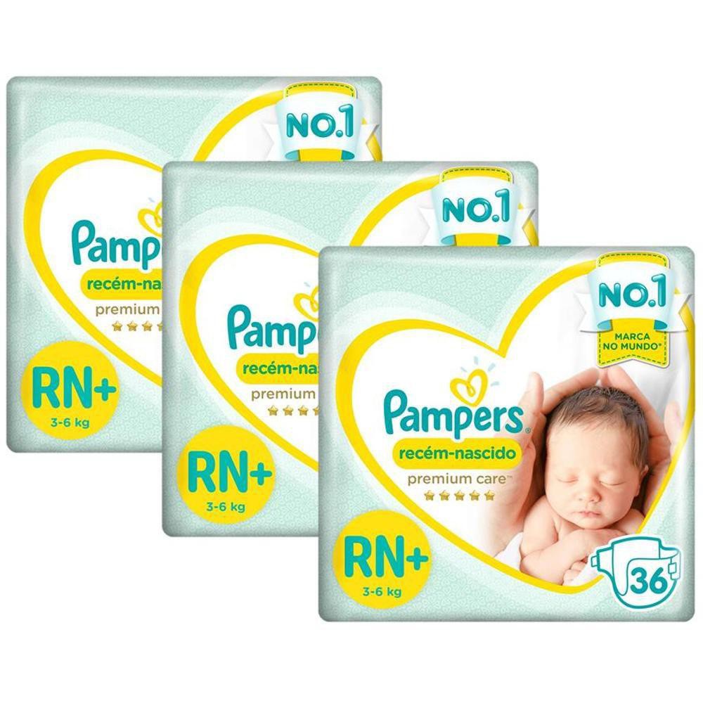 pampers giant pack 108 szt roz 3