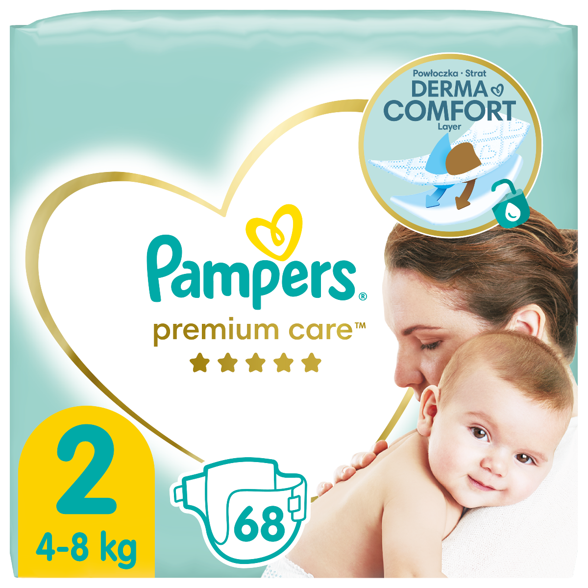 pampers premium care rozmiar 2