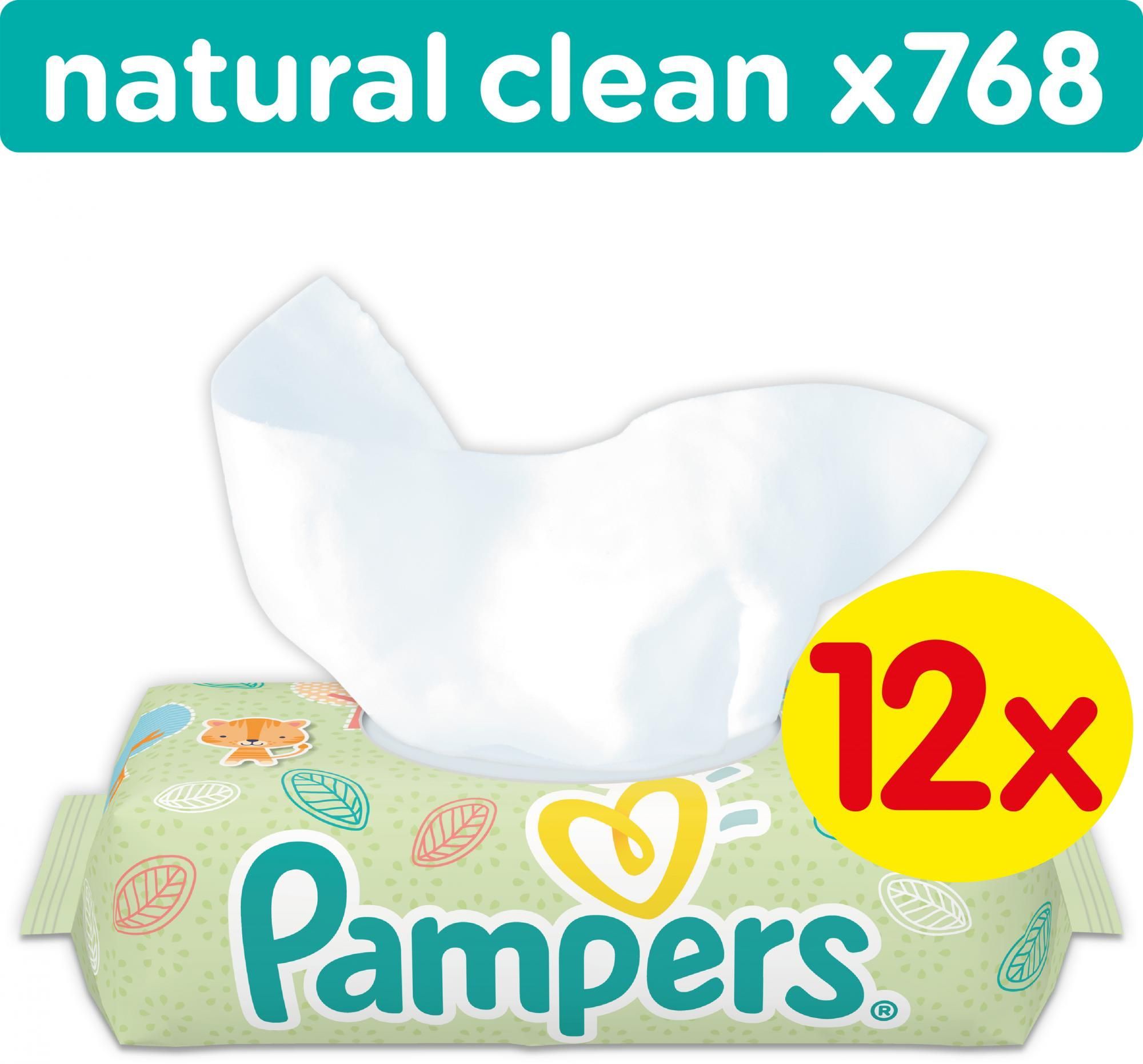 pampers naturally clean opinie