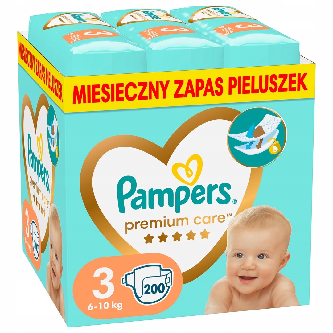 pieluchy pampers wykonanie