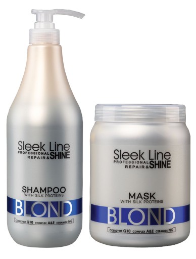 sleek line szampon boush blond