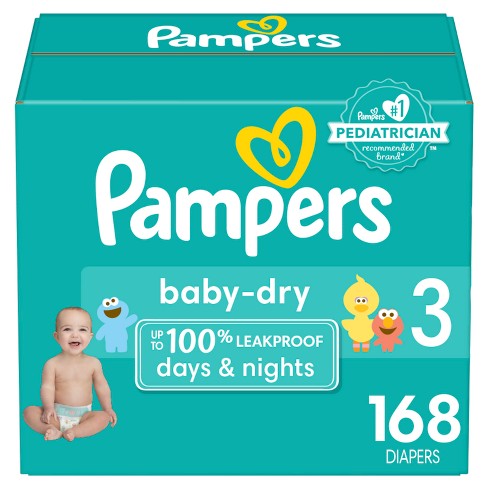 pampers mega pack size 3