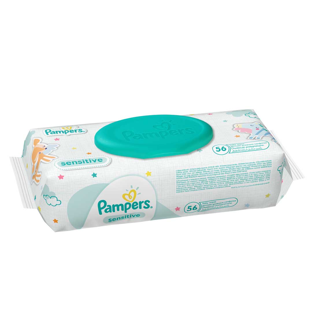 chusteczki pampers sensitive 56