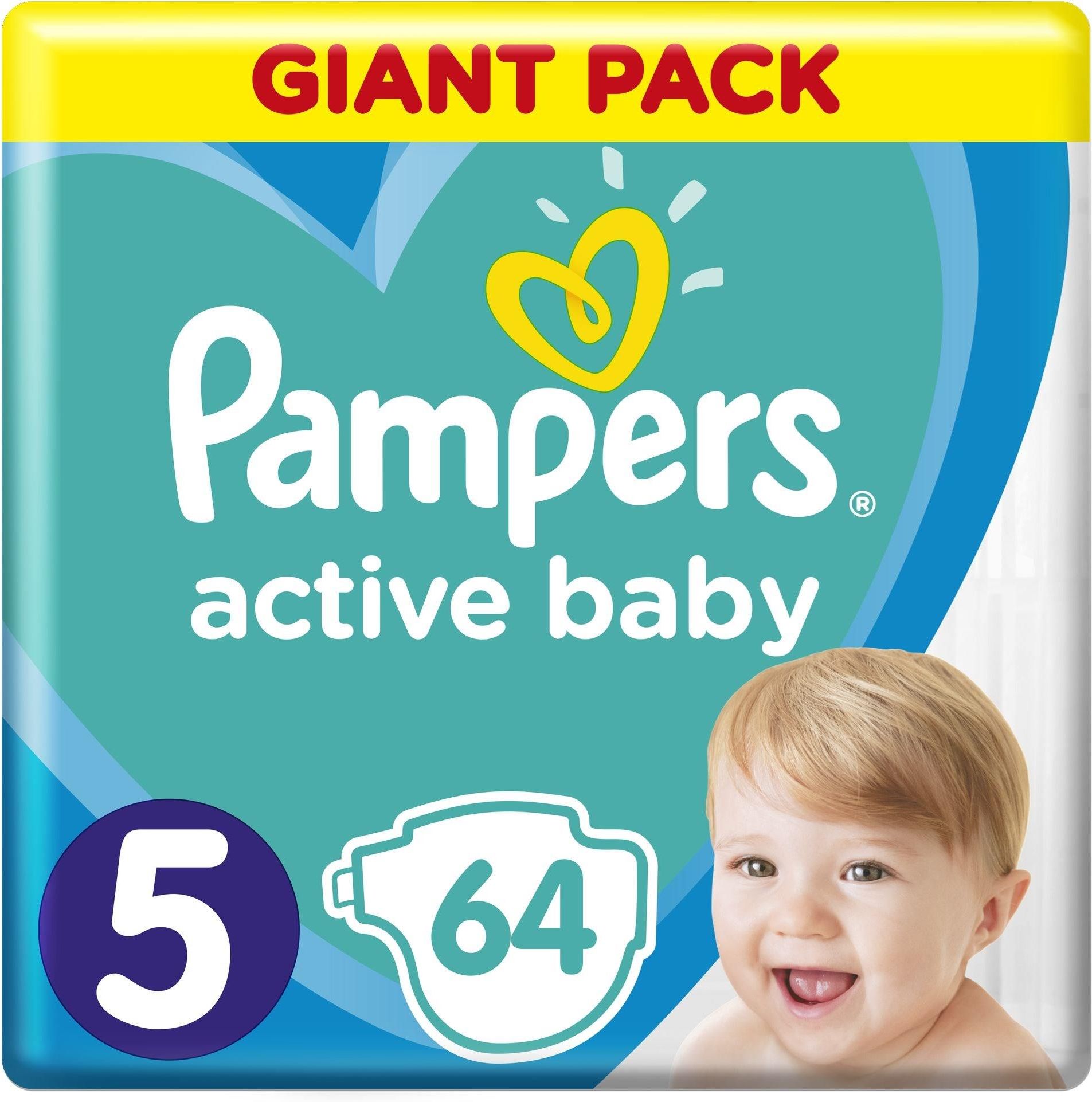 pampers 64 szt cena