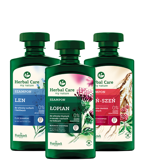 szampon herbal care len natura