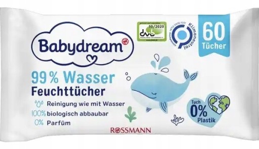 rossmann chusteczki nawilżane babydream