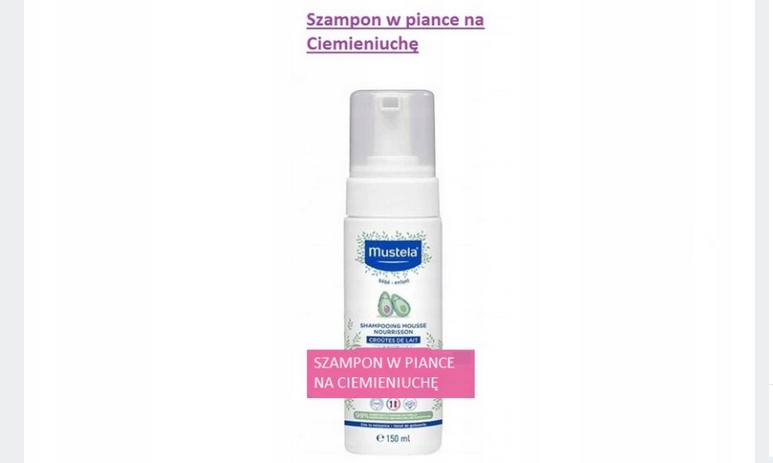 mustela szampon w piance opinie