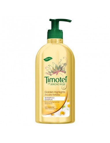 timotei with jericho rose złociste refleksy szampon 400 ml