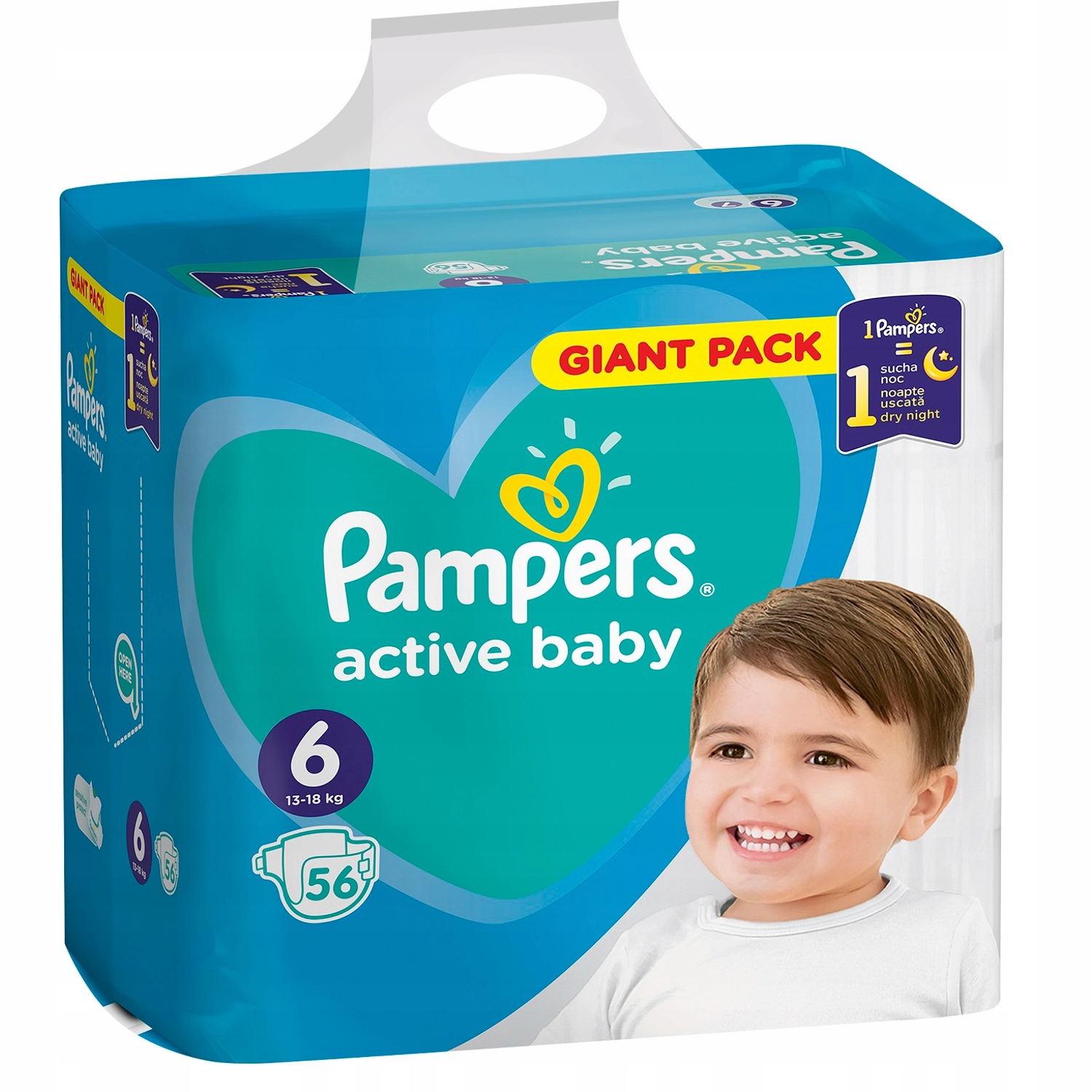 pieluchy pampers bez kanalikow