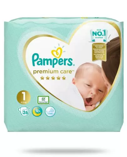 pieluszki pampers care 1 cena