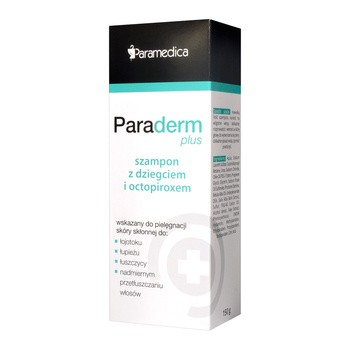 paraderm plus szampon z dziegciem