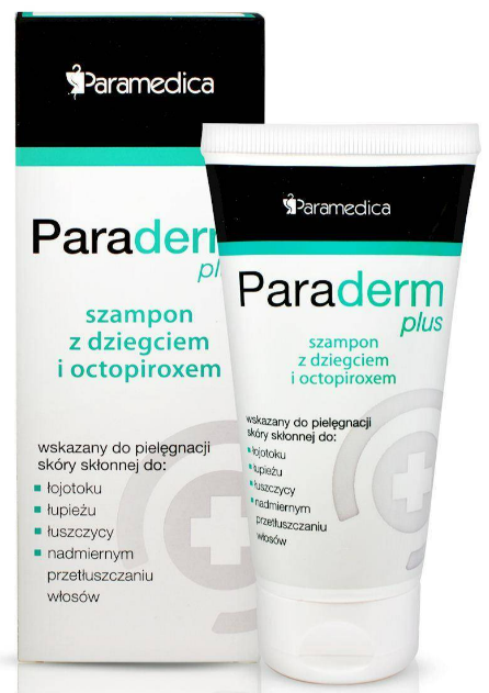 paraderm plus szampon cena