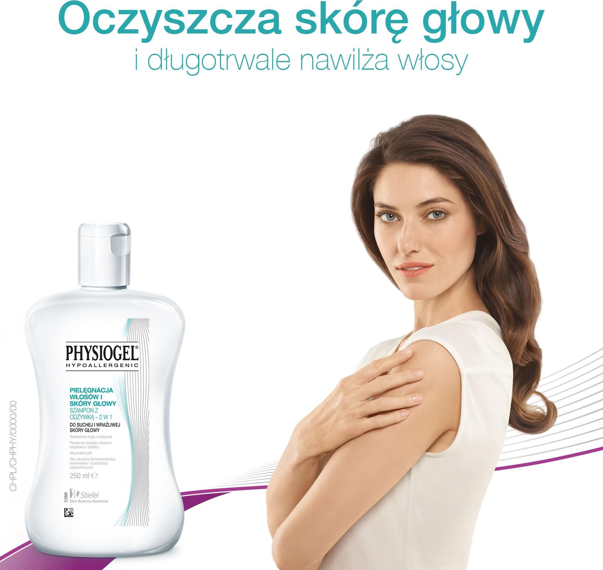 physiogel szampon z odżywką 2w1