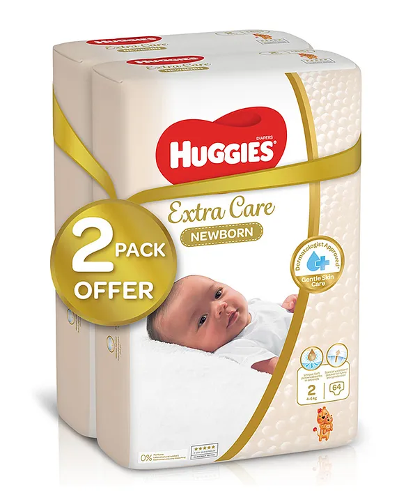 pampersy huggies 2 mega box