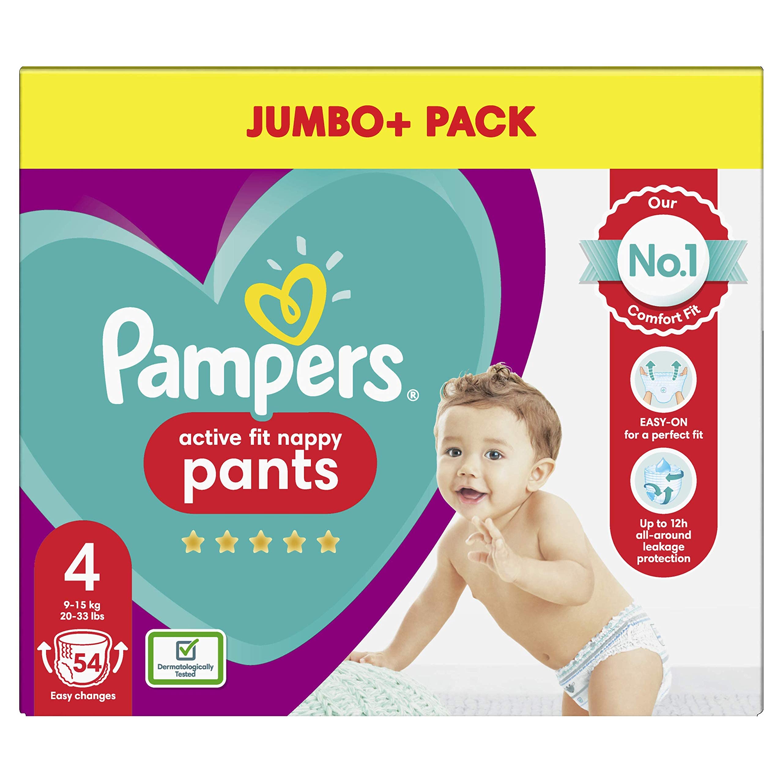 pampers 4 active fit