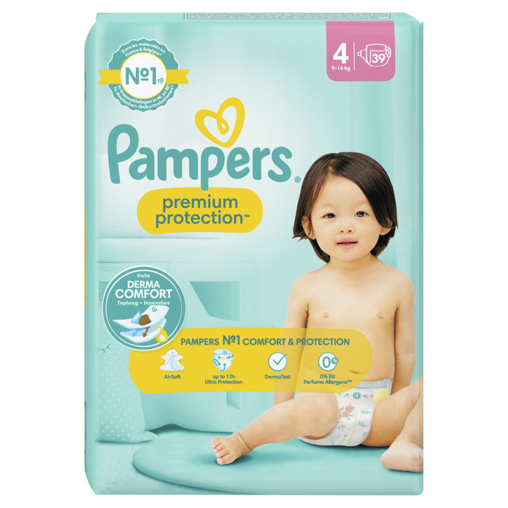 pampers premium protection size 4 39