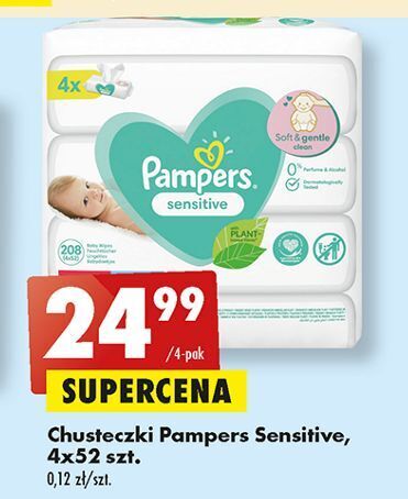 chusteczki pampers biedronka