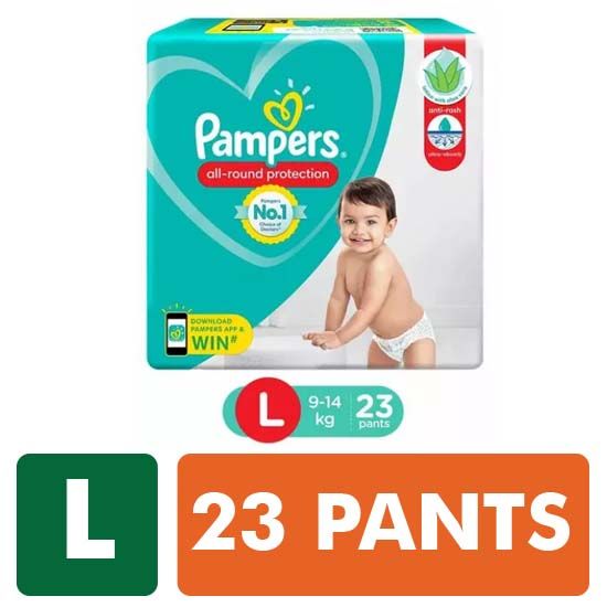 pampers pants 23kg