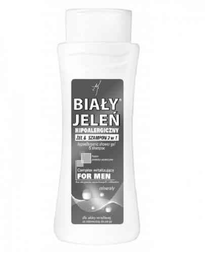 biały jeleń men żel & szampon z minerałami 300ml