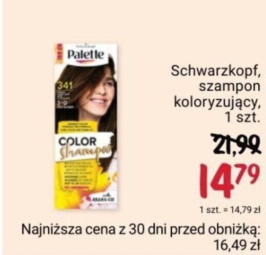 szampon koloryzujący jednorazowy rossmann