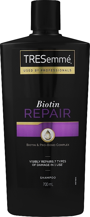 tresemme biotin repair 7 szampon do włosów z biotyną regenerujący