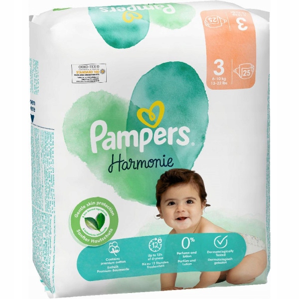 pampers rozmiarówka a waga