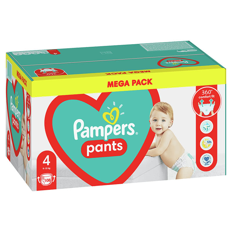 pampers mega pack 4