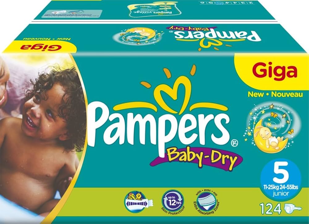 pampers giga pack 5 plus