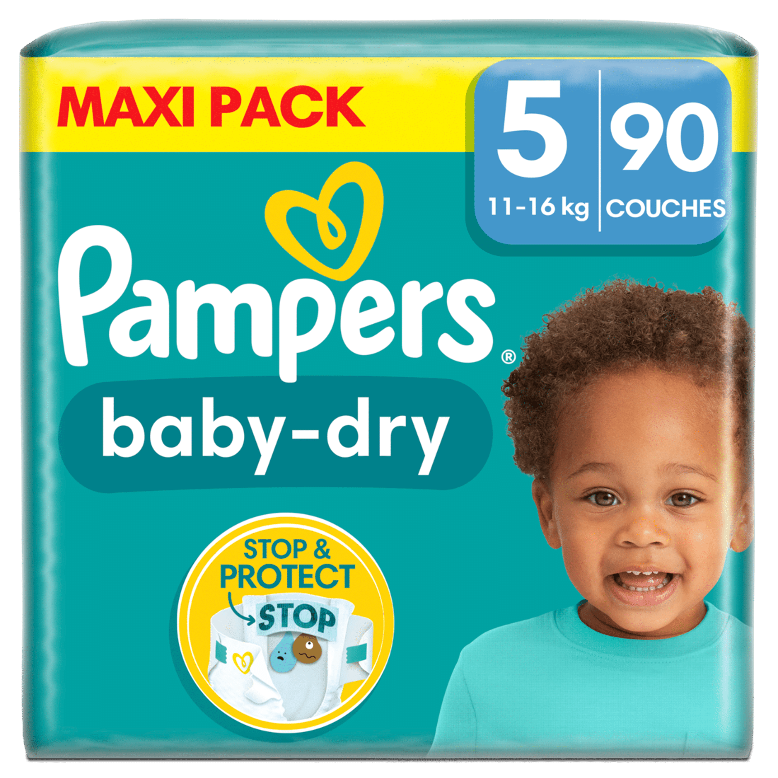 pampers baby dry 5