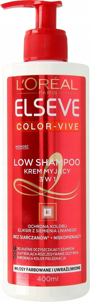 loreal elseve szampon 3 w 1