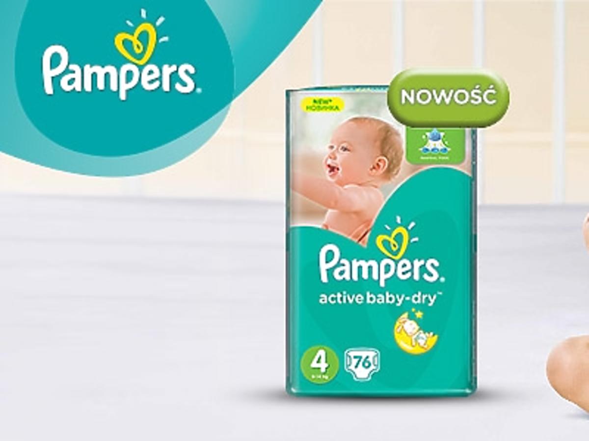 suchy pampers po nocy u noworodka