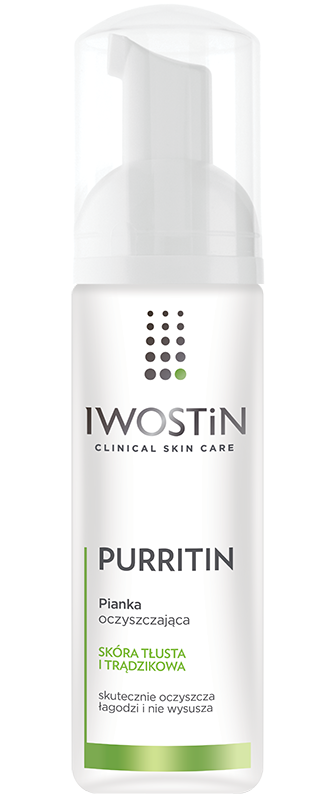 iwostin purritin pianka do mycia twarzy 165 ml