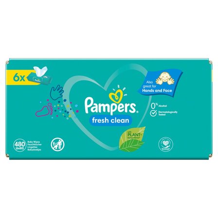 chusteczki nawilżane pampers x64