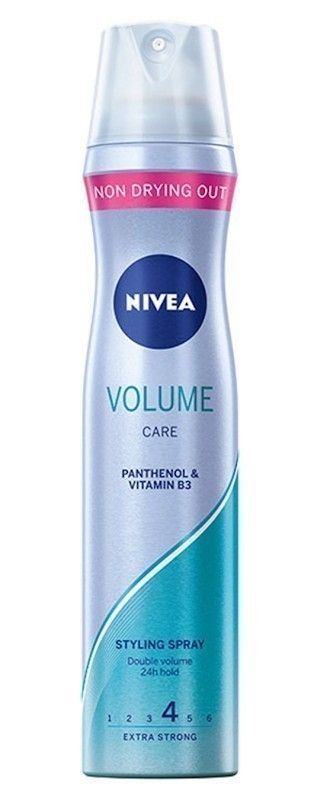 lakier do włosów nivea volume care drogeria