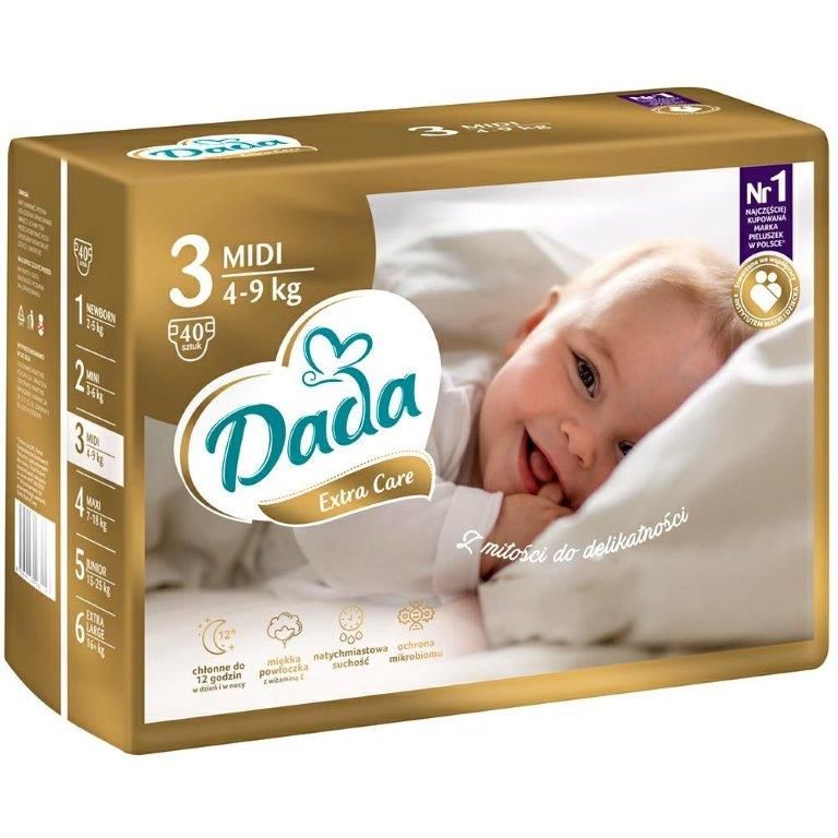 pieluchy dada 4-9 kg cena